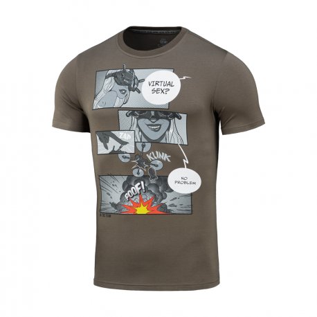 M-Tac T-Shirt Comics Drohnenmädchen