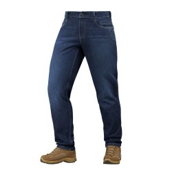 Kampf Dunkle Denim Jeans